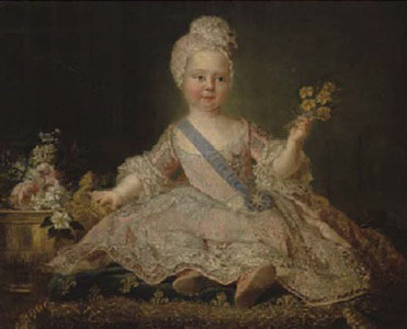 Jjean-Marc nattier Portrait presume du duc de Bourgogne